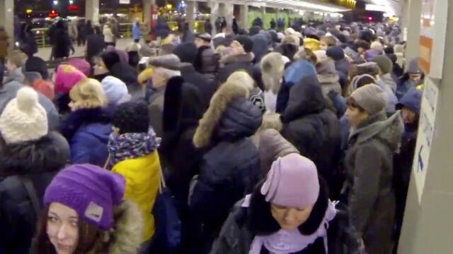 Москва-метро Выхино-утро!!!!!