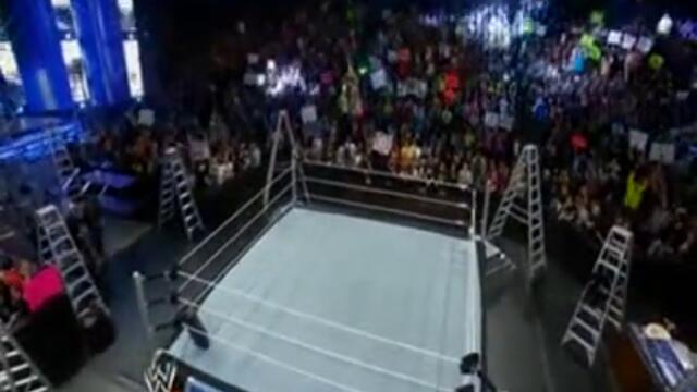 Randy Orton се извинява на Triple H за това че бутна жена му Stephanie - Wwe Smackdown 131213 vs