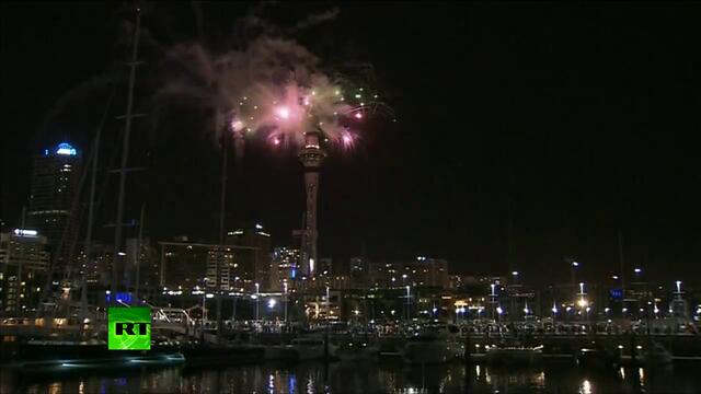 Нова Година 2014 в Нова Зеландия - New Year