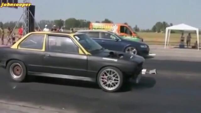 Audi Rs6 vs Bmw 345i E30 Turbo