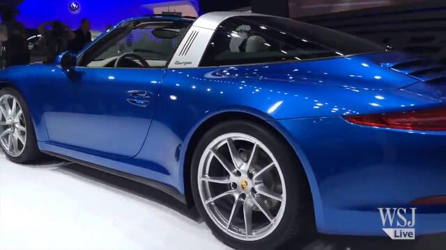 Новото Порше 911 Targa Sports от автошоуто  в Детройт-2014