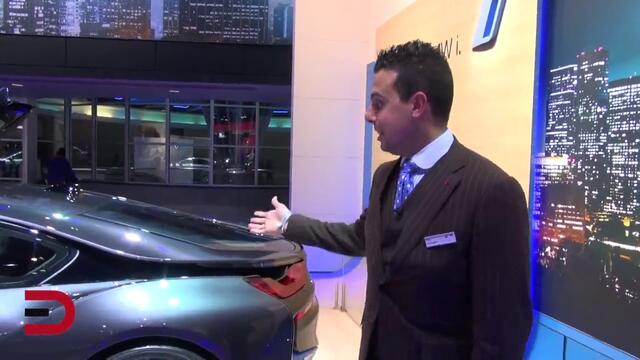 НЕВЕРОЯТНО! 2014 BMW i8 Hybrid Up Close at 2014 Detroit Auto Show
