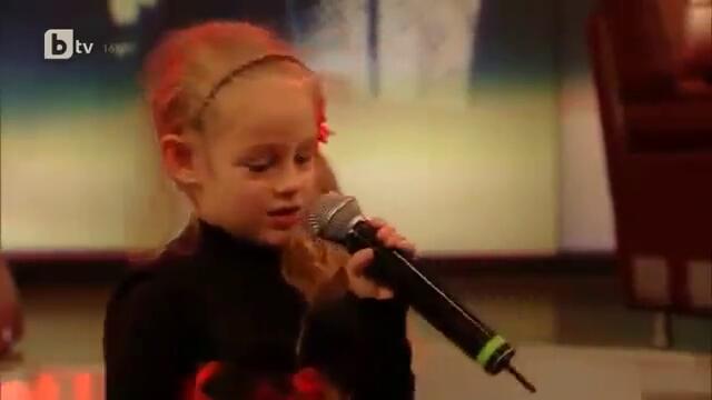 6 годишната Диана Чаушева пее Gangnam style