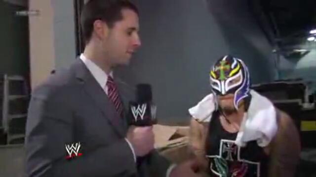 Rey Mysterio казва че Alberto Del Rio го е страх от завръщането на Batista - Smackdown 17114 vs