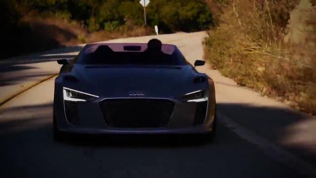 Никога не сте виждали подобно Audi - e-tron Spyder