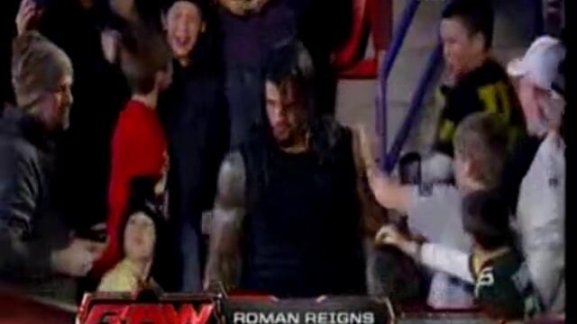 Roman Reigns губи чрез дискфалификация от Bray Wyatt заради Ambrose - Wwe Raw 24214 vs