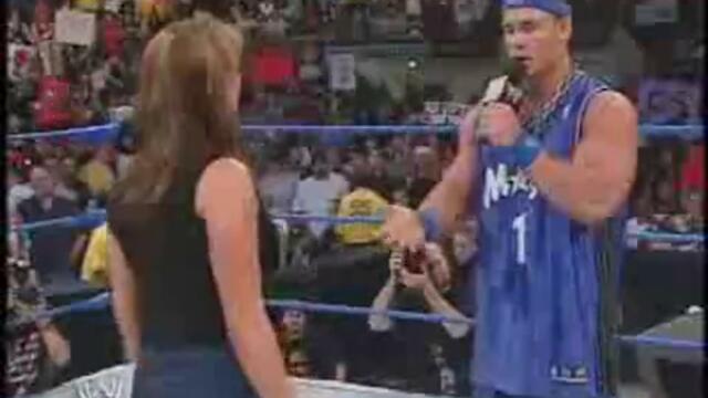 WWE - John Cena Raps For Stephanie [from www.metacafe.com]