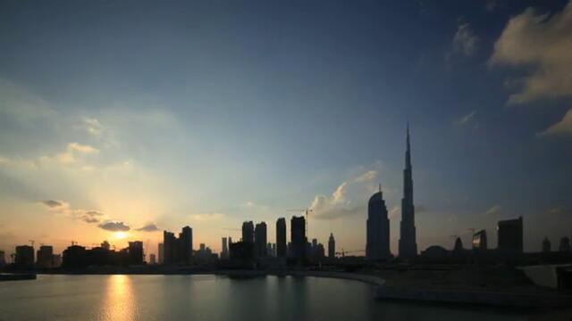 Красив залез над Дубай!