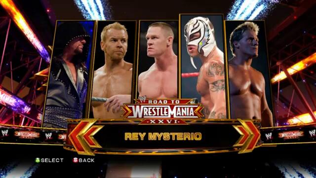 Smackdown Vs Raw 2011: Rey Mysterio Road to Wrestlemania Ep.1 (Gameplay/Commenta