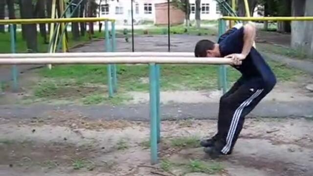 Street Fitness Workout - Russia