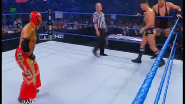 Wwe - Jack Swagger And Cody Rhodes vs Rey Mysterio and Big Show ( Бг Аудио )