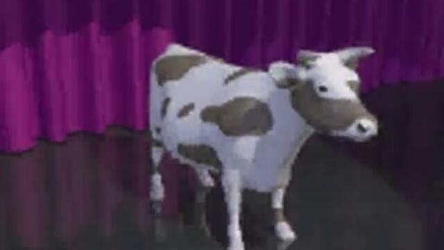 смешна крава