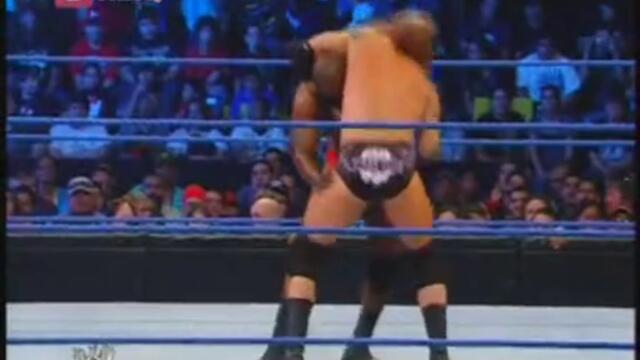 WWE Smackdown 12.06.2011 ( Бг Аудио ) Кейн, Езикел Джаксън и Грамадата vs Ядрото