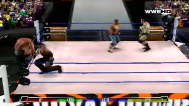 Royal Rumble Mod 2011 - Jericho Vs Taker Vs Sheamus Vs CEna