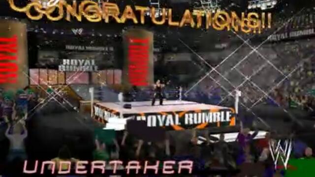 Royal Rumble Mod 2011 - The Undertaker is king of the ring