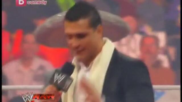 WWE - Алберто Дел Рио избира с кой ще се бие на Кеч Мания 27 ( Бг аудио )