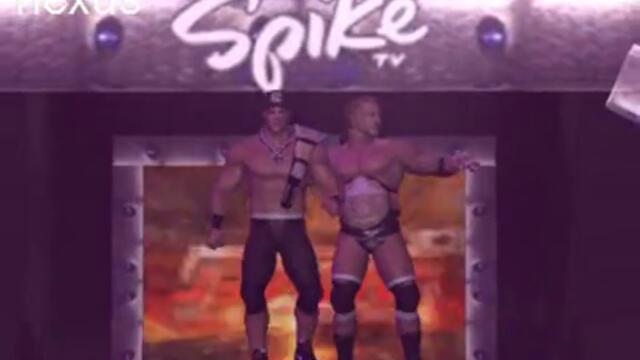 WWE Game 2007 - излизане на Джон Сина и Трите хикса ( D - X )