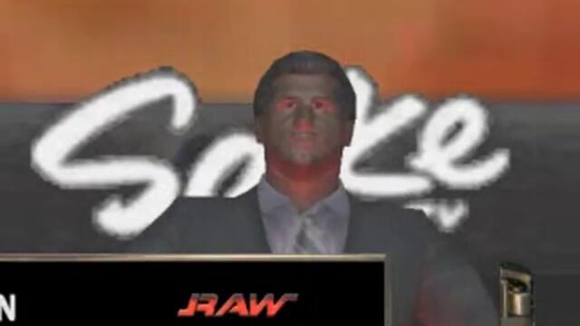 WWE 2007 Game - излизане на Vince Mc. Mahon