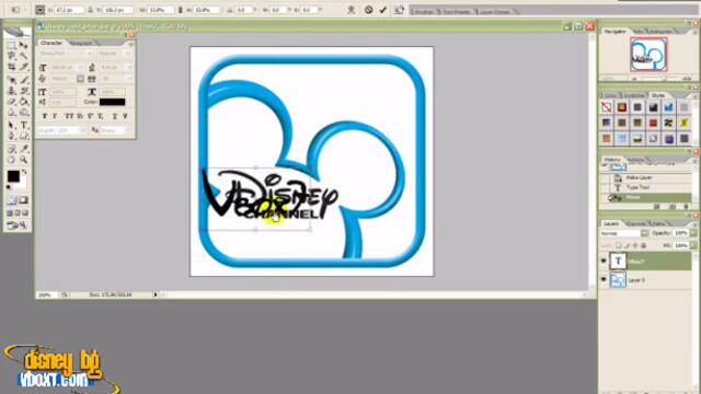 Как да си направим лого, като на Disney Channel