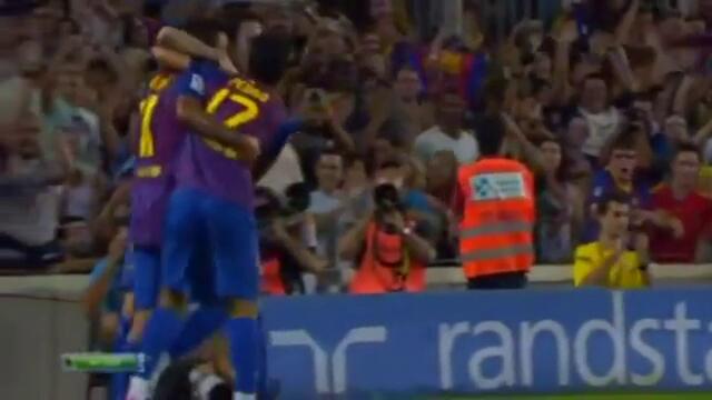 FC Barcelona vs FC Villarreal [5-0 ] All Goals &amp; Highlights 29.08.2011