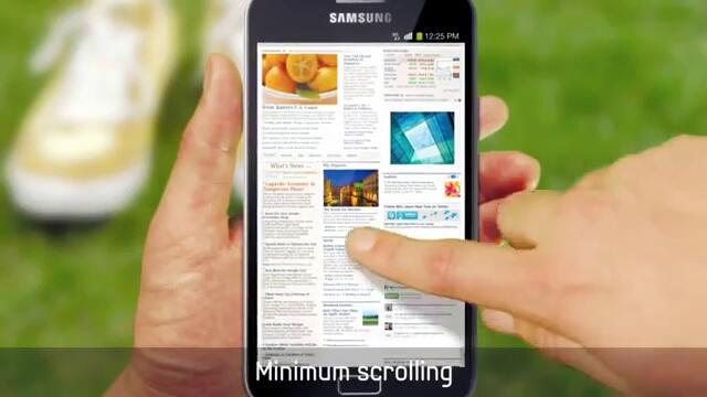Samsung Galaxy Note - Официално Видео