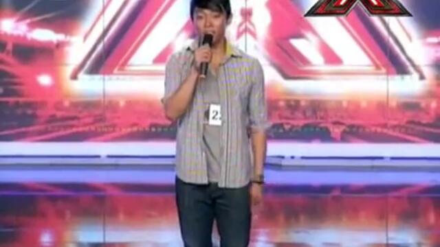 Уникално изпълнение от Американец X-Factor 11.09.11