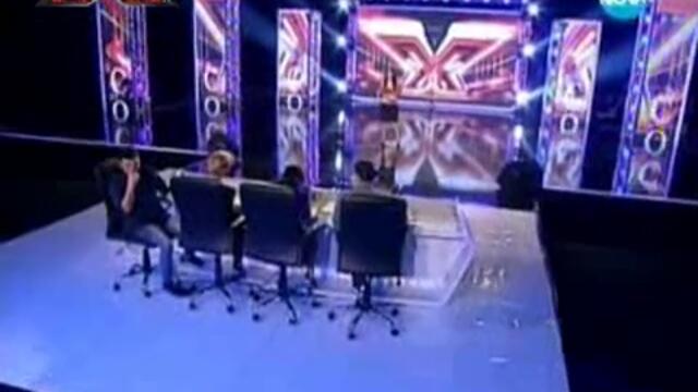 Искаше ми се Титаник наистина да потъне - X - Factor България 14.09.11
