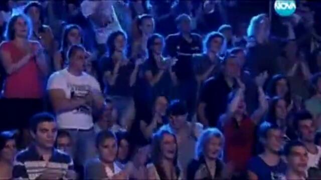 Момиче псува журито в X Factor 15.09