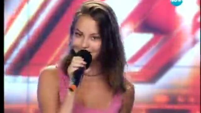 X Factor Bulgaria ПЛАМЕНА ПЕТРОВА 15.09.2011