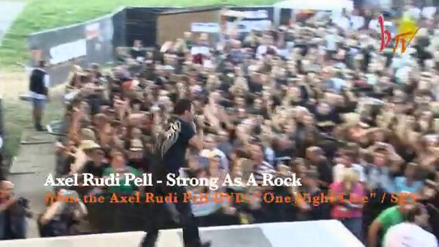 Axel Rudi Pell - Strong As A Rock - live  DVD - One NIght Live    SPV