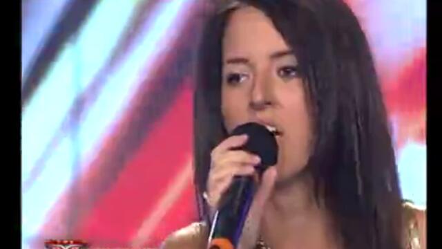 Неизлъчвано X Factor Десислава Златева 25.09.2011