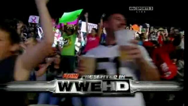 WWE Raw 03.10.2011 Част 1/2