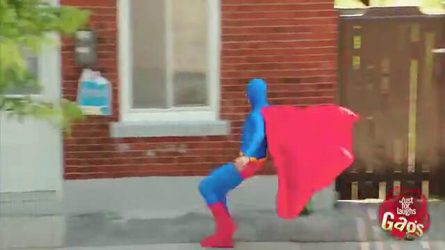 Супермен съществува - скрита камера