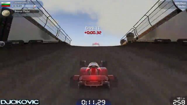 TrackMania Nations Forever A02-Race Gameplay