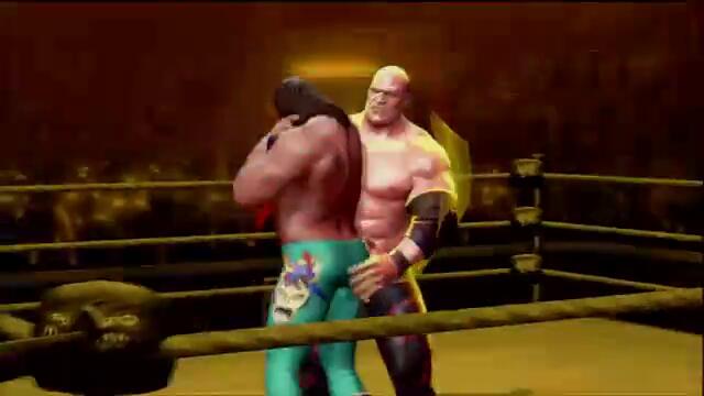 Kane finisher - WWE Allstars
