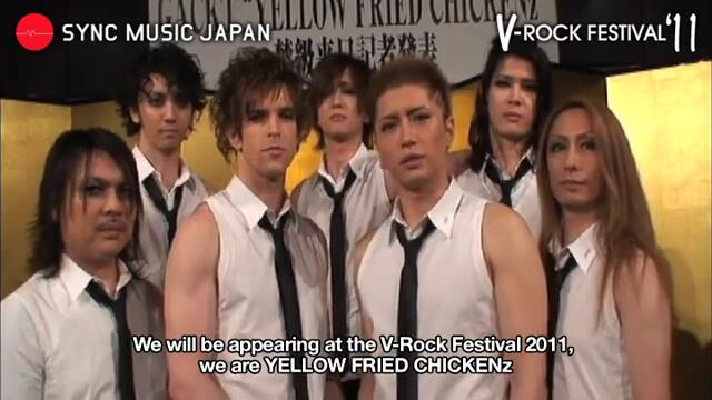 Yellow Fried Chickenz [V-rock Festival]