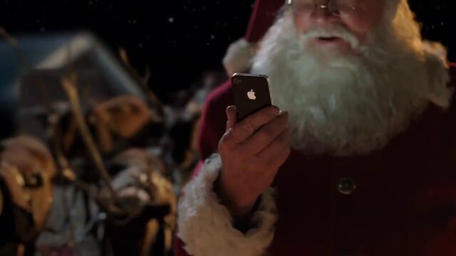 Apple-Iphone реклама ор Дядо Коледа