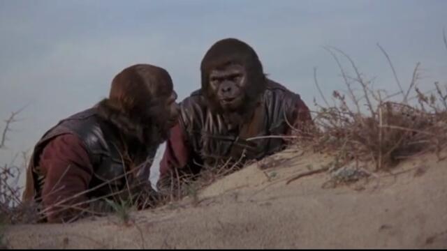 Battle for the Planet of the Apes / Битка за Планетата на Маймуните  1973 ЧАСТ 3