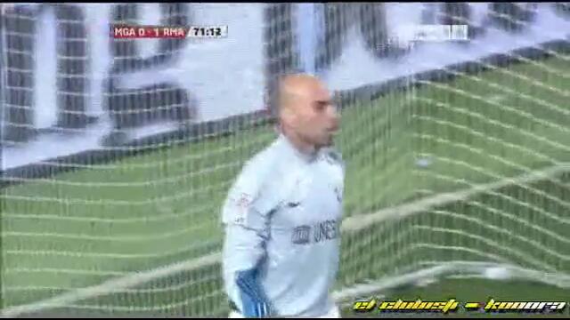 Реал Мадрид се спасиха с гаф на вратаря на Малага