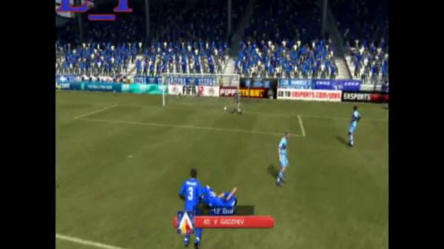 Прехвърлящ Удар на Влади Гаджев - FIFA 12
