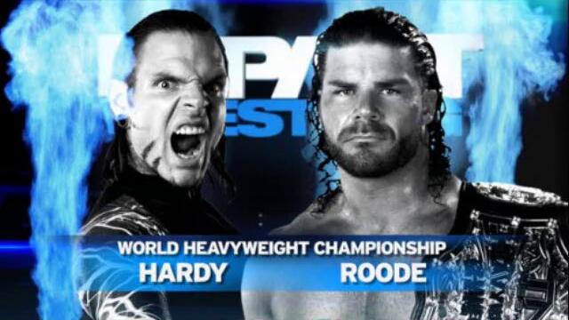 Роби Рууд с/у Джеф Харди - iMPACT Wrestling 12/01/12