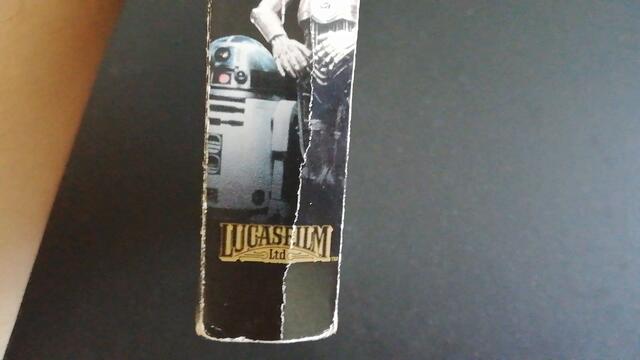 Българското VHS издание на Star Wars Нова надежда (1977) Мейстар филм 2000