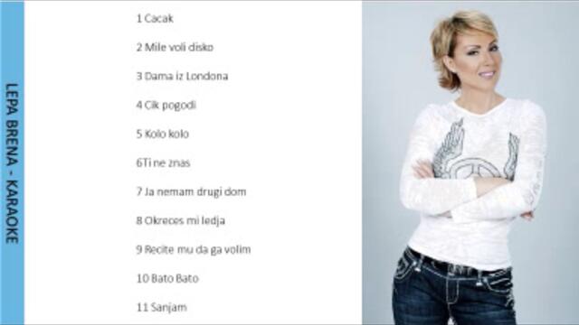 Lepa Brena Recite mu da ga volim Karaoke 2016