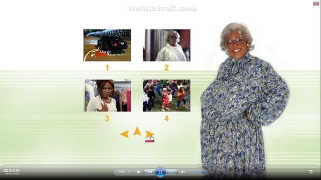 Отваряне на Дневникът на една луда черна жена 2007 DVD