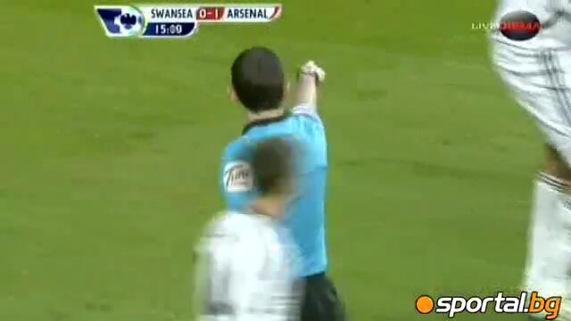 Най-слабия мач на Арсенал до момента през сезона