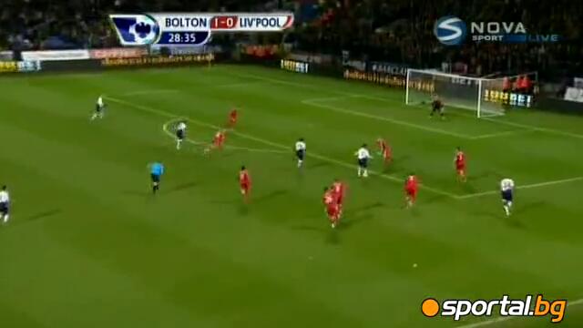 Болтън възкръснаха срещу слаб Ливърпул