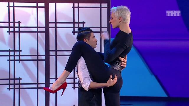 Танцы- Анастасия Вядро и Владислав Ким (Время и Стекло - Имя 505) (сезон 2, серия 13) фрагмент из Время и Стекло — 2015 - Видеох