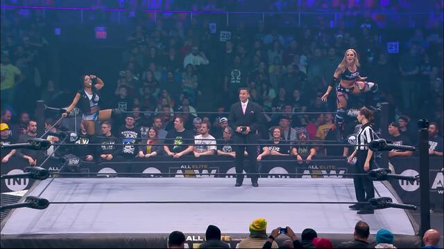Биг Суол и Крис Статландър срещу Брит Бейкър и Рихо - Дарк мач (AEW: Дарк #7)