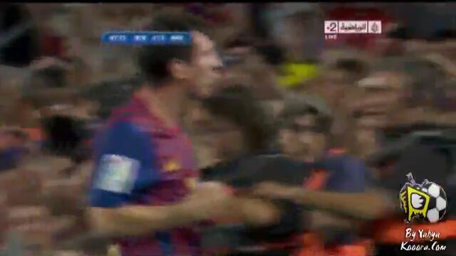 Barcelona vs Real Madrid 3-1 messi 18.08.2011