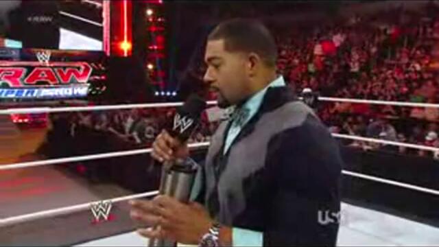 WWE - David Otunga Vs. Sheamus 2012.02.06